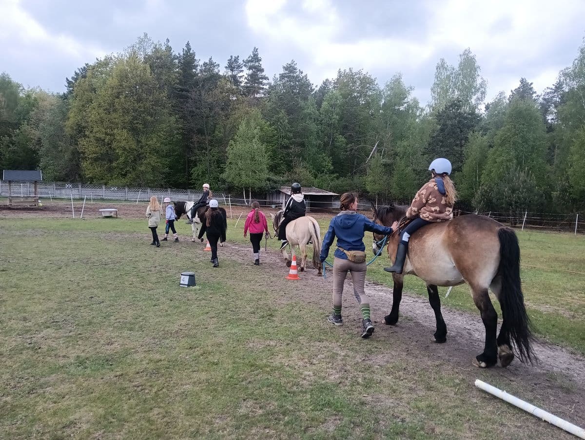 Uczymy się jeździć na oklep - obóz jeździecki Horseback
